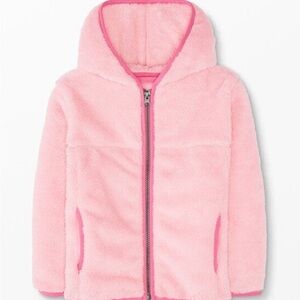 Hanna Andersson Pink Marshmallow Fleece Jacket